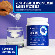 LEANFIT SPORT CREATINE MONOHYDRATE™ Unflavoured 17.64 oz