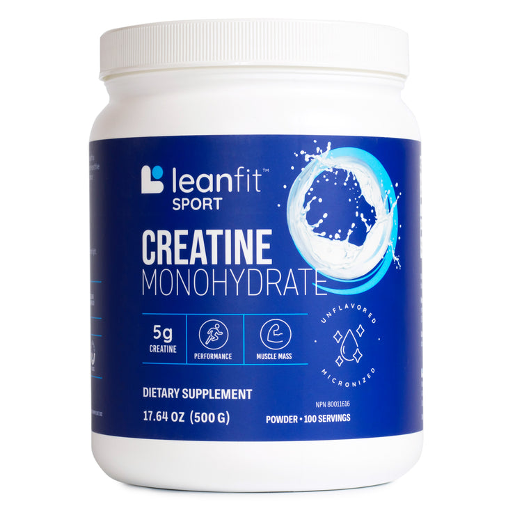 LEANFIT SPORT CREATINE MONOHYDRATE™ Unflavoured 17.64 oz