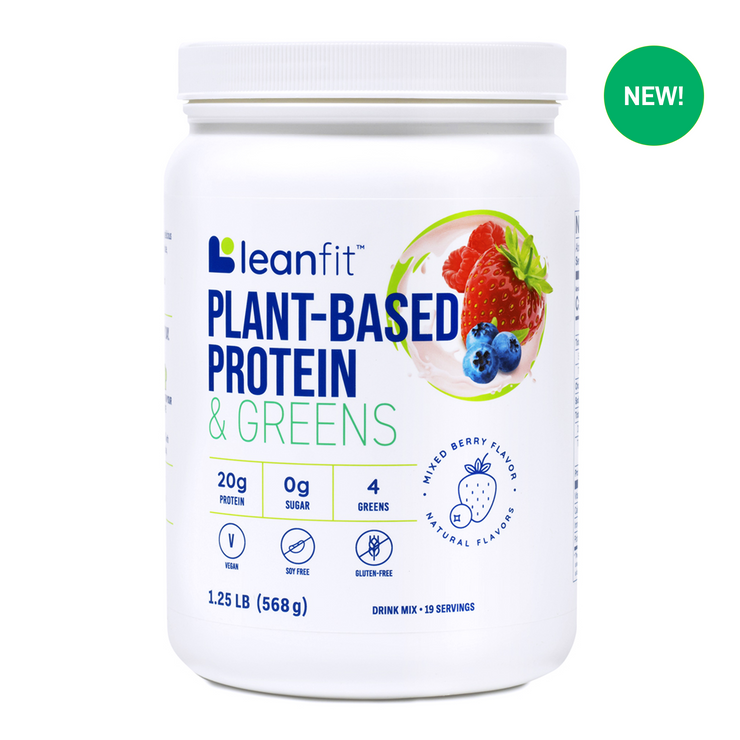 LEANFIT PLANT-BASED PROTEIN & GREENS™ Berry 1.25 lbs